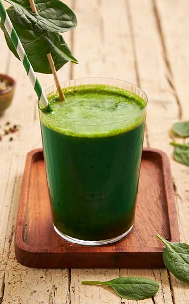 Cocktail de espinafres