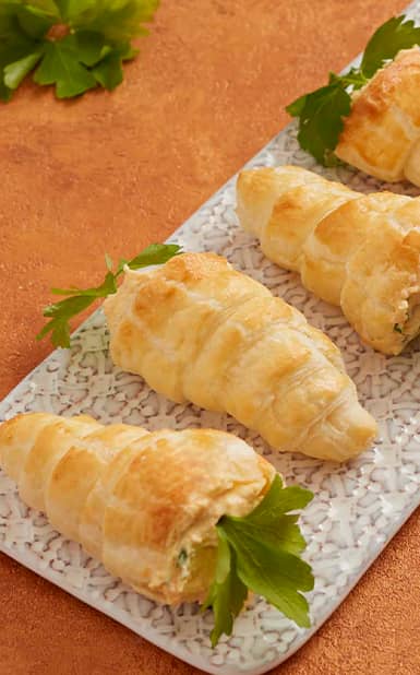 Cones de Cenouras Recheados Com Queijo Philadelphia