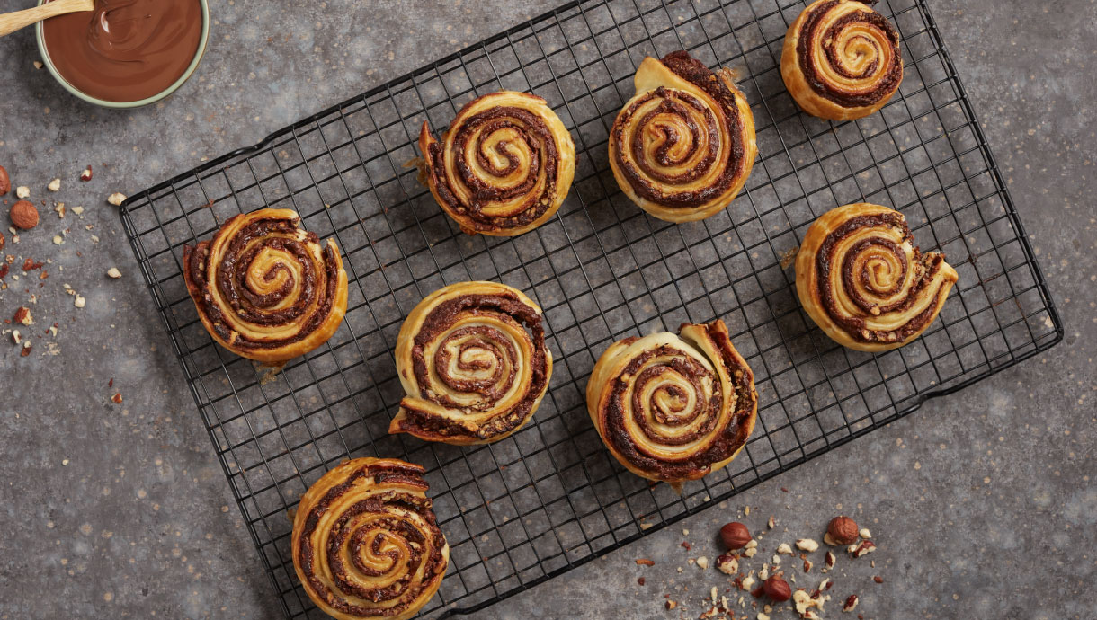 Pãezinhos de Nutella