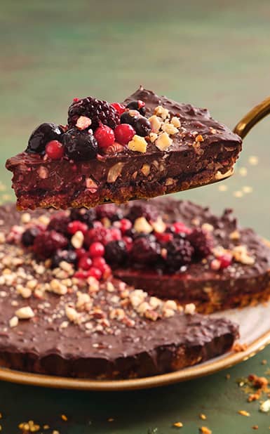 Tarte de Cereja e de Chocolate