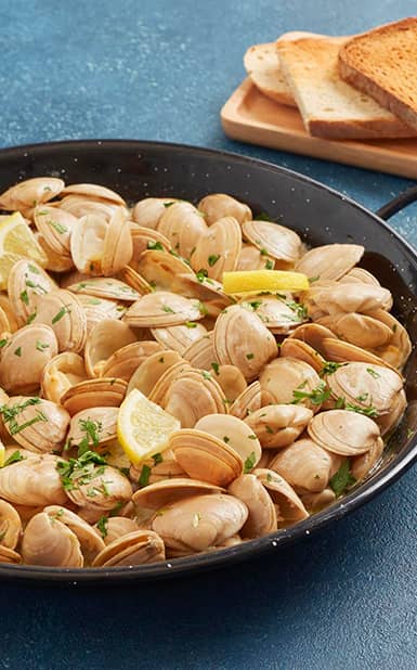 Amêijoas Com Molho de Côco